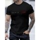 thumbnail image 1 of Camiseta de Verano Oversize para Hombre - Estilo Retro Casual de Manga Corta con Cuello Redondo y Patrón Geométrico, Tallas Grandes y Altas, Ropa Cómoda para el Clima Caluroso, Lavable a Máquina - Est, 1 of 6