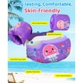 thumbnail image 6 of HeySplash Swim Vest for Kids，Pool Floaties Fit 31-66 Lbs/Age 2-5，Swimming Vest with Adjustable Strap，Purple Jellyfish, 6 of 8