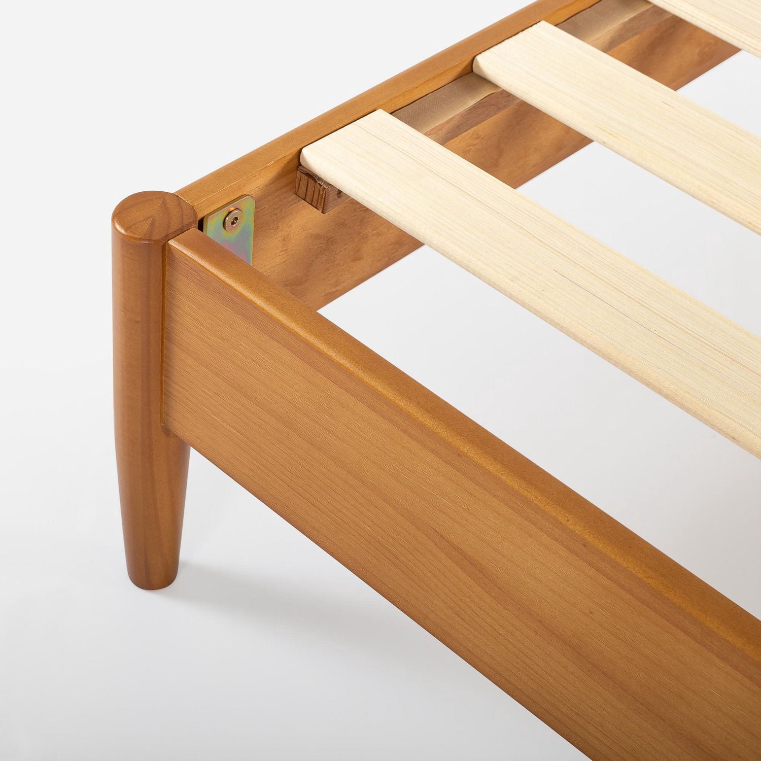 Zinus Allen 12 inch Mid Century Wood Platform Bed Frame