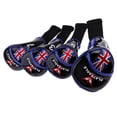 thumbnail image 2 of tredstone 4 Pcs Couvre-Chef de Club de Golf Long Col en Coin Protection en Fer Bleu Noir, 2 of 9