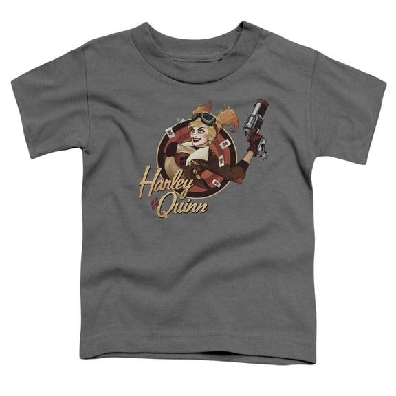 Jla - Harley Bomber - Toddler Short Sleeve Shirt - 2T