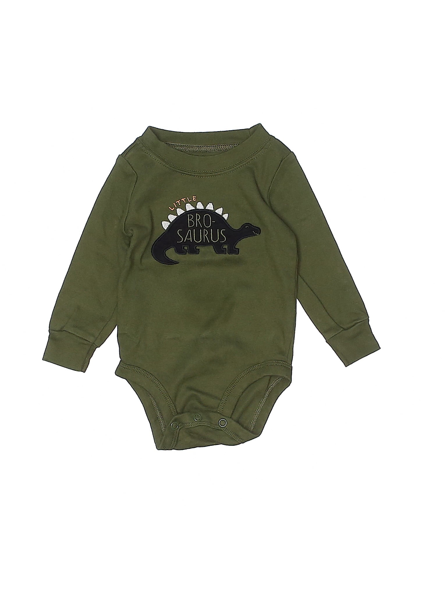 green long sleeve onesie