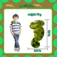 thumbnail image 2 of Juguete de peluche con diseño de lagarto con imán en el hombro para niños, 2 of 6