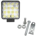 thumbnail image 2 of 2X 48 W, 6000 K, luces de trabajo LED, lámpara para tractor, SUV, camión, 4x4, 12 V, 24 V, 2 of 5