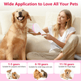 thumbnail image 5 of Pet Grooming Vacuum, Dog Hair Vacuum Groomer 99% Pet Hair, Strong Suction Dog Vacuum for Shedding Grooming, Multi-functional Pet Grooming Kits for Dogs, Cats & More, 5 of 7