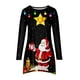 thumbnail image 4 of Tops Para Mujer Blusa de Navidad Camisas de Manga Larga Camiseta Casual Con Estampado de Cuello Redondo de Moda de Otoño Odeerbi ODB169872, 4 of 5