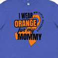 thumbnail image 4 of Inktastic I Wear Orange For My Mommy Multiple Sclerosis Awareness Youth T-Shirt, 4 of 5