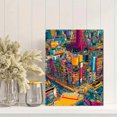 thumbnail image 2 of Qisvanset 12x16 Inch Vintage Asia Map Canvas Print Wall Art, 2 of 5