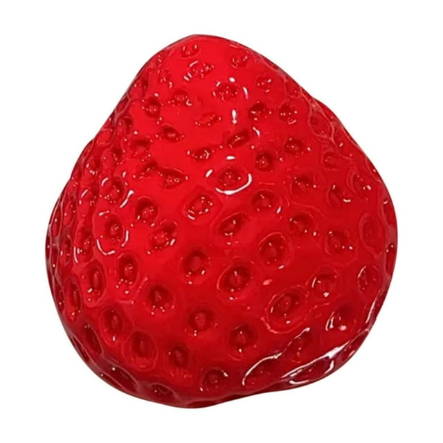 EGNMCR Home Decor, Room Decor, Wall Decor A Large Strawberry Decompression Large Kneading Slow Super Soft Mud Like High Appearance Internet Famous Fruit Toy Pinch music