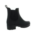 thumbnail image 2 of Jeffrey Campbell Womens Cloudy Platform Chelsea Rain Boots Black 9 Medium (B,M), 2 of 2