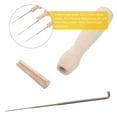 thumbnail image 2 of CTIRCHIU 60pcs Mushroom Felting Kit Assorted Felting Needles Wood for DIY Activities, 2 of 8