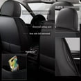 thumbnail image 4 of BaiCH Car Seat Covers, Breathable and Waterproof Faux Leather Automotive Seat Covers for Cars SUV Truck Sedan, 4 of 9