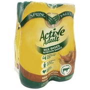 Spring Valley Active Adult Milk Chocolate Shakes, 8 fl oz, 4 count