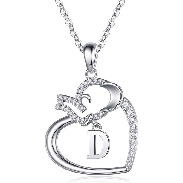 Fiudx Collar In Colgante Corazon de Buena Suerte para Mujer