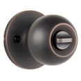 thumbnail image 4 of Brinks Keyed Entry Classic Ball Style Doorknob and Deadbolt Combo pack, Tuscan Bronze Finish, 4 of 15