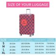 thumbnail image 5 of Luggage Cover Washable Suitcase Protector Anti-scratch Suitcase cover Fits 18-32 Inch Luggage (Grey, XL), 5 of 5