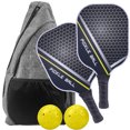 thumbnail image 1 of Pickleball Paddles Set-Graphite Carbon Fiber Usapa Approved Lightweight Racquets Set Indoor and Outdoor Exercise For All Ages B, 1 of 6