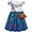 Vert+sac, variante sur Encanto Mirabel Robe de Princesse pour Filles Robe Isabella Vêtements de Cosplay Dessin Animé