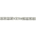 thumbnail image 3 of White Sterling Silver chain Anchor Men's 18 in 7 mm, 3 of 5
