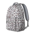 thumbnail image 2 of Leopard Print Backpack for School,Cute School Bag,Schoolbag with Adjustable Shoulder Straps & Padded Back,15.3"x11"x7.1"., 2 of 6