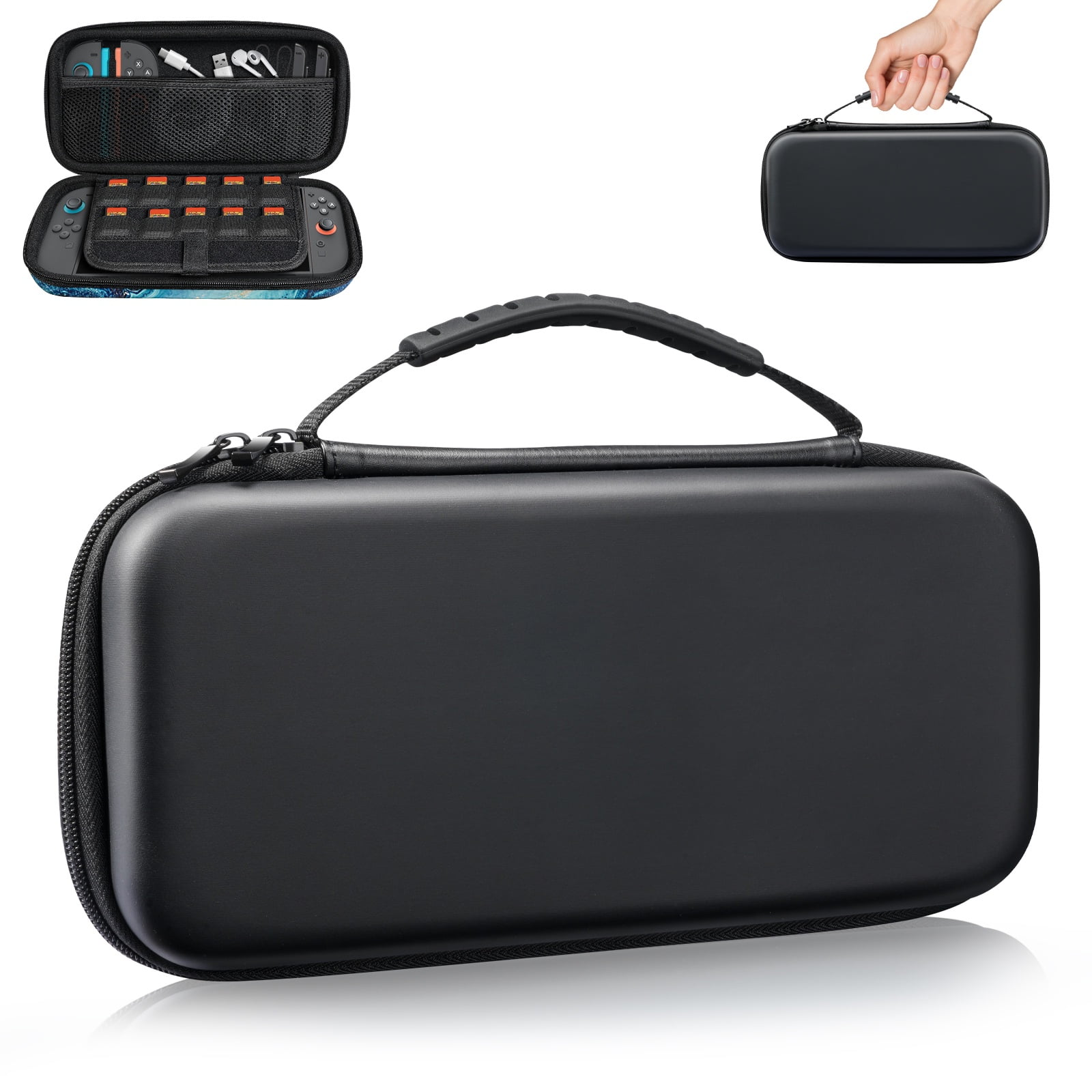 Nintendo Switch・MicroSD128GB、持ち歩きケースセット Amazon.com: Switch Game Case Holder with 24 Cartridge Slots and 24
