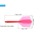 thumbnail image 2 of Châssis de Fléchettes Intégré Chl, Lot de 15 Fléchettes en Plastique avec 2 Fils Ba, Rouge, 2 of 4