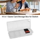 thumbnail image 2 of 10 en 1 Caja de almacenamiento protectora de la caja de la tarjeta de juego para Nintendo Switch (Blanco) WDOplteas  Para estrenar, 2 of 8