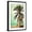 Black Frame, variant on Art.com Pacific Beach, California - Lifeguard Shack and Palm Art Print by Lantern Press, Brown Frame Wall Art, 21" x 29"