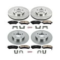 thumbnail image 3 of Power Stop Front and Rear Stock Replacement Brake Pad and Rotor Kit KOE1543, 3 of 8