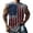Grey, variant on Men's Vintage American Flag Sleeveless Tank Top, Distressed Print Casual Muscle Shirt for Gym and Daily Wear