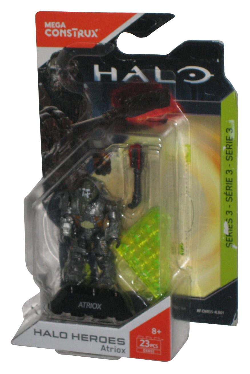 Mega Construx Halo Heroes Series 3 Atriox Figure Mattel DXR55