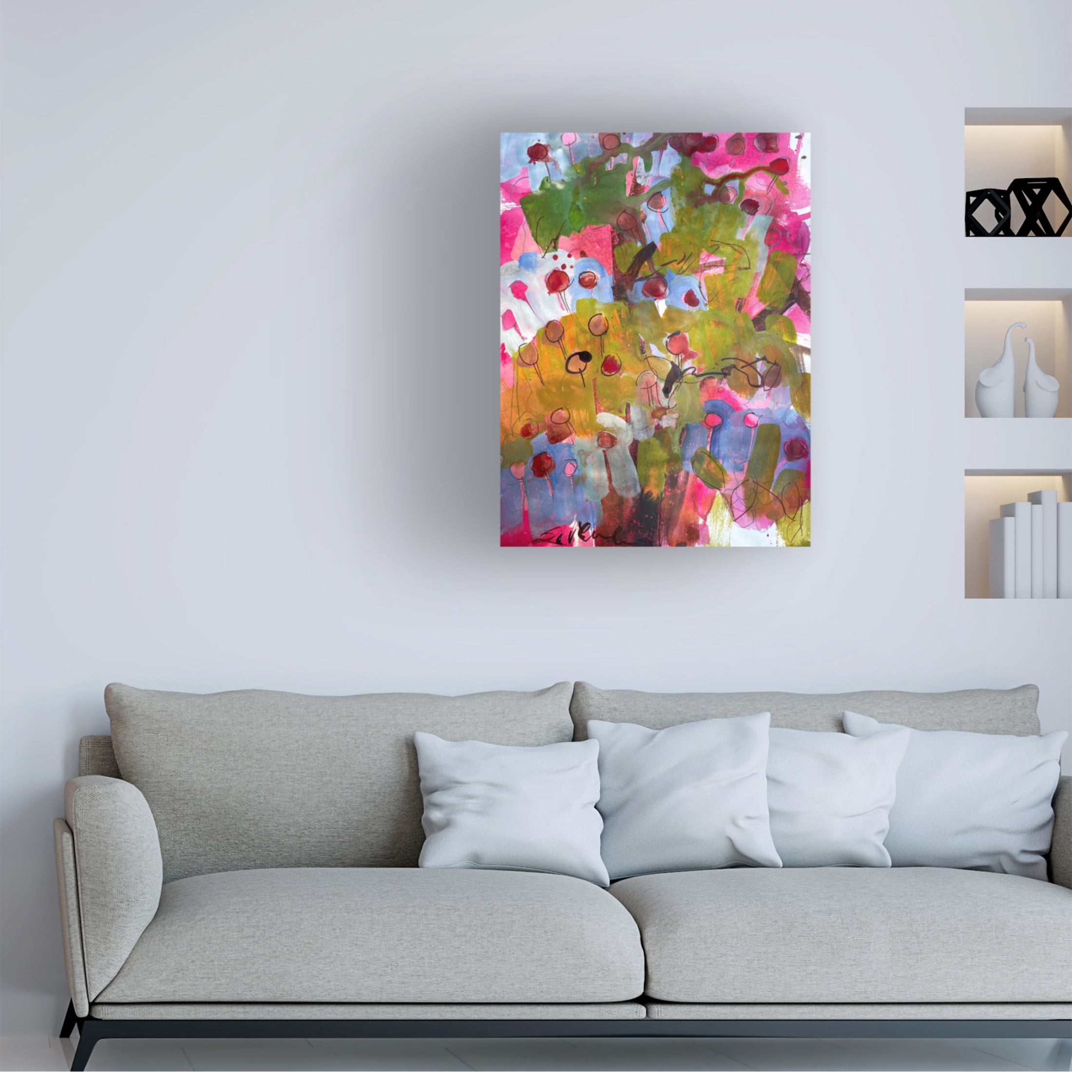 Trademark Fine Art Erin McGee Ferrell  Under the Apple Tree I Canvas Wall Art