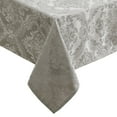 thumbnail image 3 of Caiden Elegance Damask Tablecloth - 52" x 70" - Silver - Elrene Home Fashions, 3 of 5