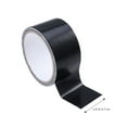 thumbnail image 4 of Monyance single sided tape 2 PCS Waterproof Adhesive Tapes Self-adhesive Seaming Carpet Pipe Tapes - 4.8cm x 9m (Black)(354.33X1.89X0.04Inches), 4 of 10