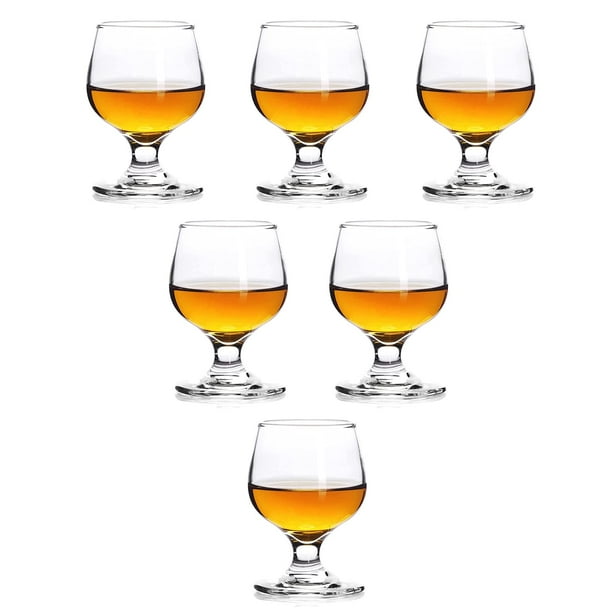 Shot Glasses, 5oz Shot Glass Set of 6/Clear Shot Glasses/Cute Shot