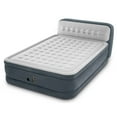 thumbnail image 4 of Intex Ultra Plush Dura Beam Deluxe Airbed with Built In Pump & Headboard, Queen, 4 of 5