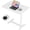 White, variant on JIOABL Adjustable Overbed Bedside Table With Hidden Wheels for Hospital, White