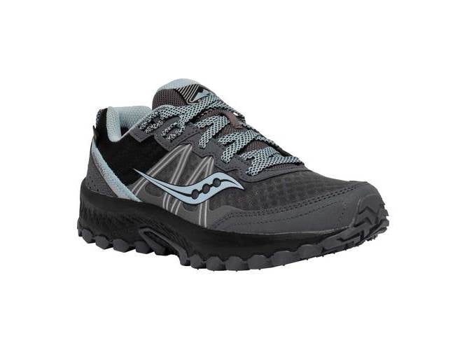 Women's Saucony Excursion TR14 GTX Charcoal|Blue, Size 12M