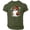 Army Green #031, variant on Mens Halloween Shirts Skeleton Castle Print Short Sleeve Fall Costumes Bat Graphic Crew Neck Spooky Funny Tees 3XL