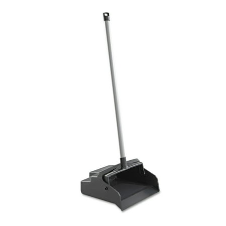 

Impact LobbyMaster Plastic Dust Pan 12w x 37h Plastic Black Pan/White Handle