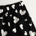 thumbnail image 5 of Trgacdwlo Womens Fleece Pajama Pants Heart Print Wide Leg Flannel Pj Bottoms Women Elastic Waist Fuzzy Winter Warm Women's Sleep Pants, 5 of 9