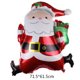 thumbnail image 5 of pieza de globos de aluminio de Feliz Navidad para Año Nuevo, Papá Noel, muñeco de nieve, árbol de Navidad, bolas de pingüino, decoraciones navideñas para el hogar, 5 of 5