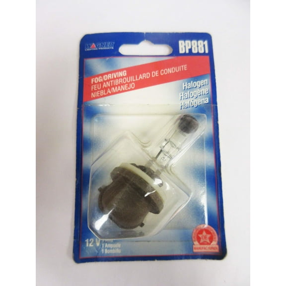 Wagner Fog and Driving Halogen Light Bulb BP881 12V Pack of 1