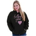 thumbnail image 5 of Follow Your Heart Cute Valentines Day Hoodie Sweatshirt Women Brisco Brands S, 5 of 6