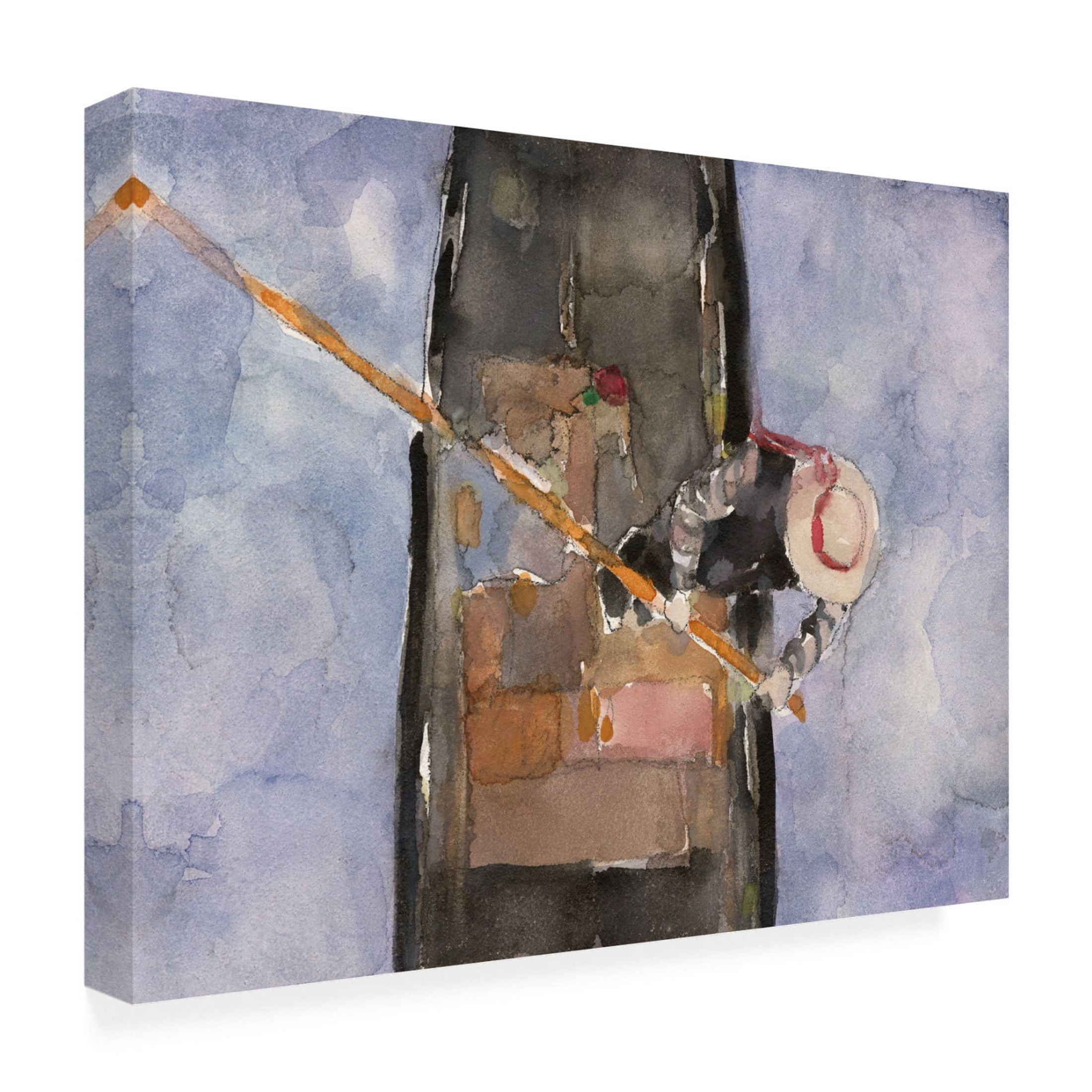 Canvas Wall Art - Samuel Dixon 'Above the Gondola I' Wall Art for Living Room, Bedroom, or Office Décor by Trademark Fine Art - 19 x 14 Inches