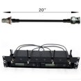 thumbnail image 3 of Cable de extensión de antena RhymKawa RK con conector BNC y mamparo para sistema de combinación de micrófono inalámbrico, longitud 20 (paquete de 4), 3 of 5
