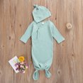 thumbnail image 2 of Fortune Baby Silkworm Cocoon Type Newborn Wrap Comfort Sleeping Bag Hat Set, 2 of 6