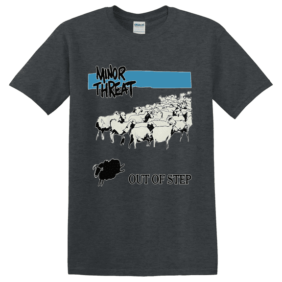 Minor Threat Out Step Cotton Casual Summer T-shirt