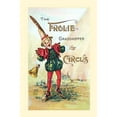 thumbnail image 1 of The Frolie Grasshopper Circus-Fine Art Canvas Print (20" x 30"), 1 of 1