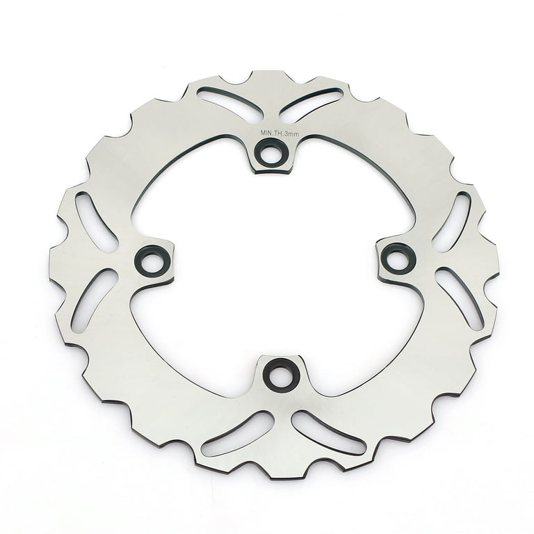 3PCs Front Rear Brake Discs Rotors For KAWASAKI ZX6R 600CC 2007